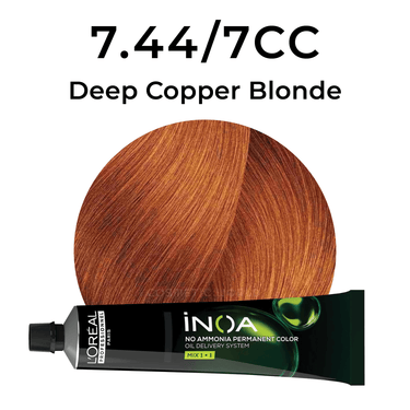 L'OREAL - INOA_iNOA 7.44/7CC Deep Copper Blonde_Cosmetic World